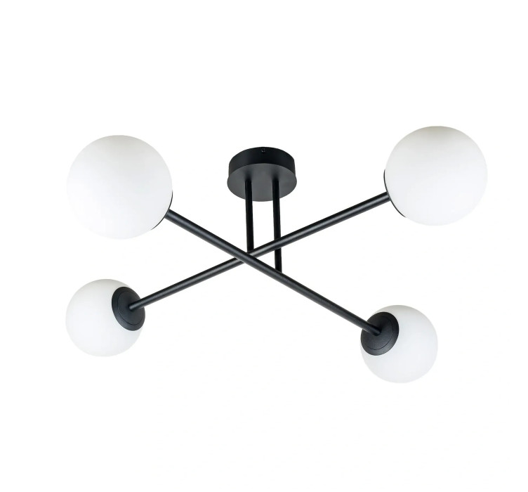 Люстра (світильник стельовий) Opal Direct C150-4 Black1